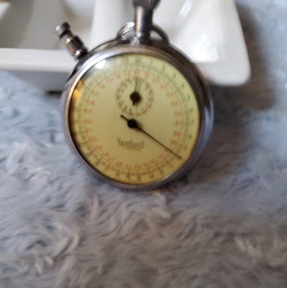 Hanhart German 7 Jewels WW2 Stopwatch - Picture 5 of 6